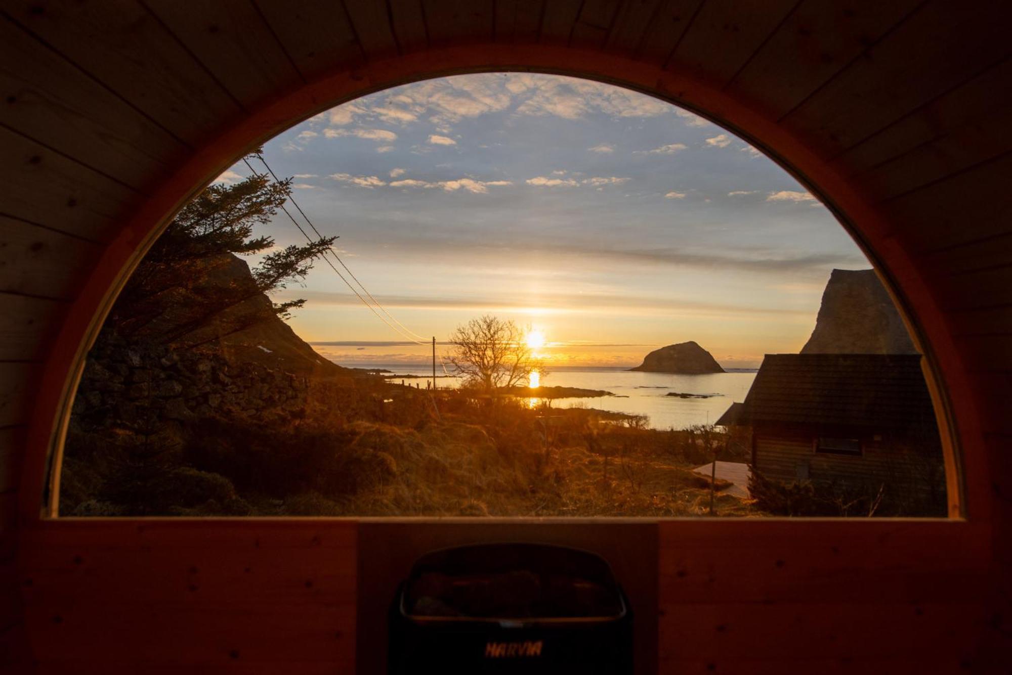 Haukland Beach Panorama Offersoya Exterior foto