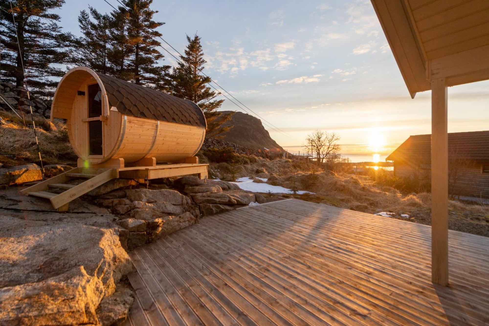 Haukland Beach Panorama Offersoya Exterior foto